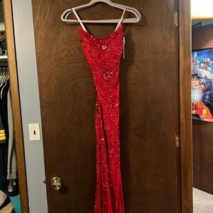 NEW Amarra Prom Dress Full Sequins